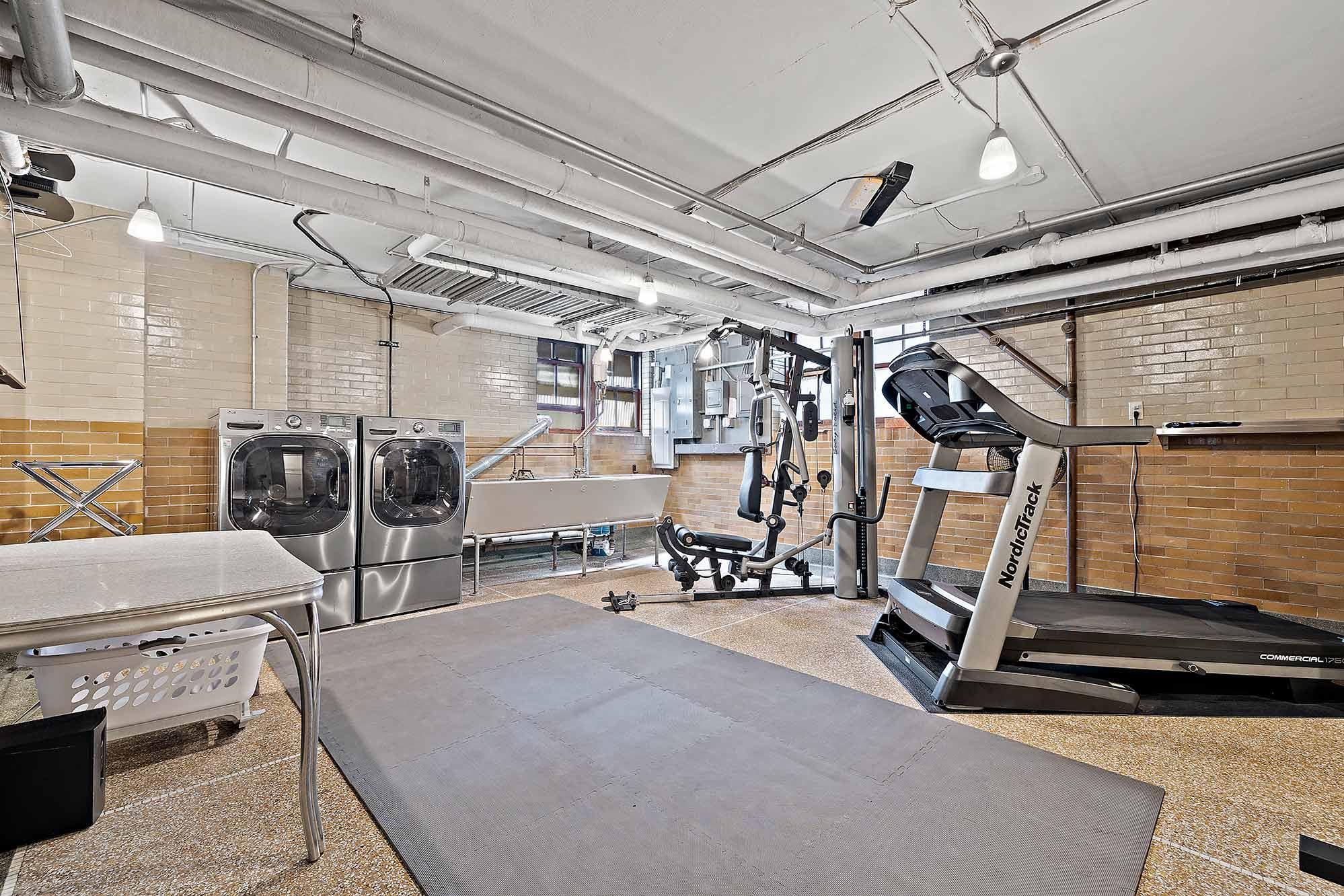 Laundry and Exercise Room